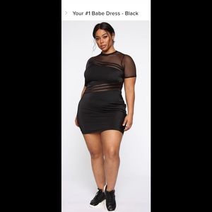 Fashion Nova Sport -NWT -2X - Your #1 Babe Dress